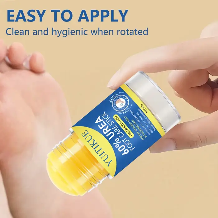 Combo de crème d'urée et de baume pour les pieds parfumé à la pêche au 60% – Réparation puissante pour les talons
