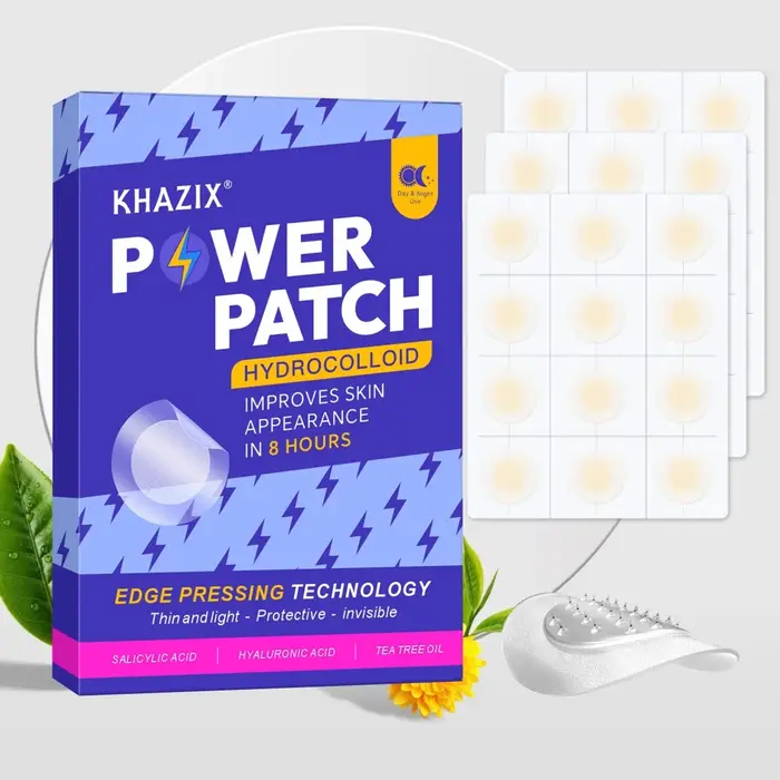 12/24 patchs anti-acné à base d'huile d'arbre à thé et d'acide salicylique