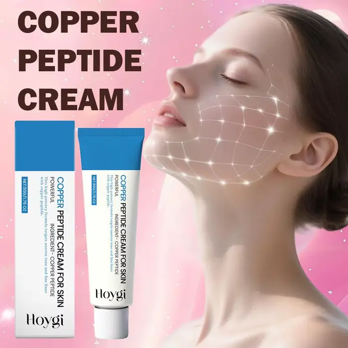 Crème au cuivre et aux peptides 50g pour le visage