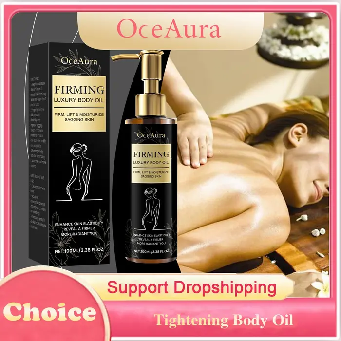 Huile corporelle raffermissante hydratante Anti-Cellulite améliore l'affaissement raffermissant façonnant minceur