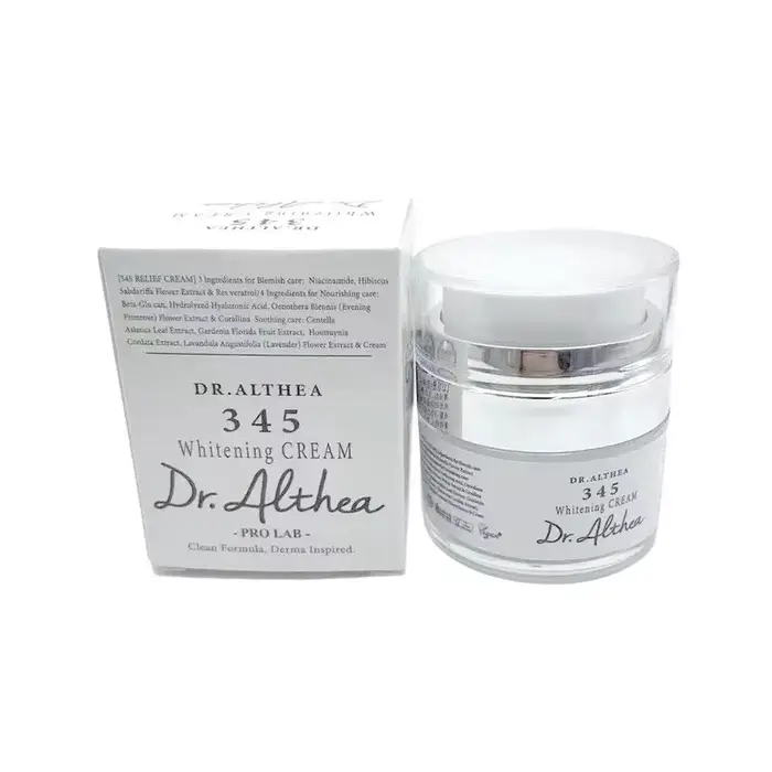 Crème réparatrice Dr.Althea 147 Barrier 345, crème antioxydante blanchissante, crème hydratante, rép