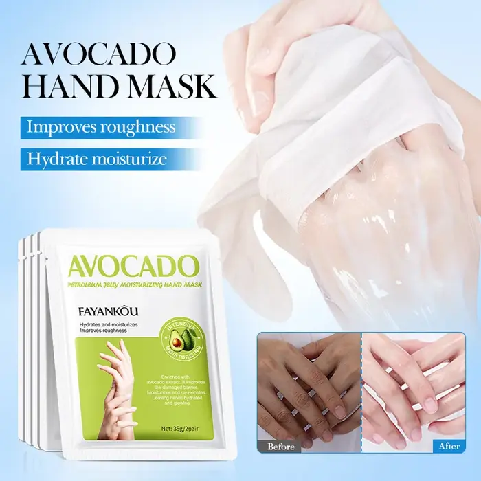 Masque hydratant pour les mains