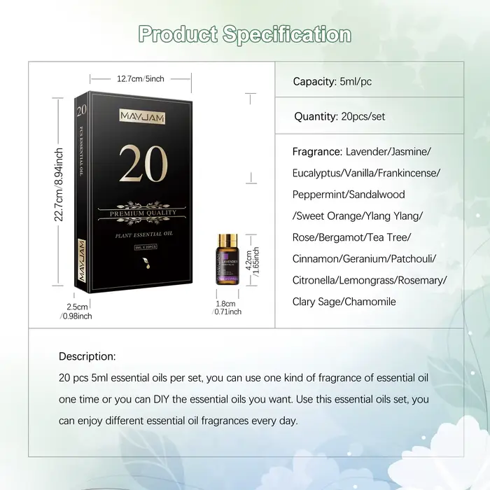 Kit de 20 Pièces de Château Naturel Pur