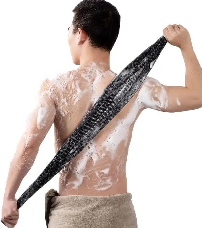 Serviette exfoliante pour le corps