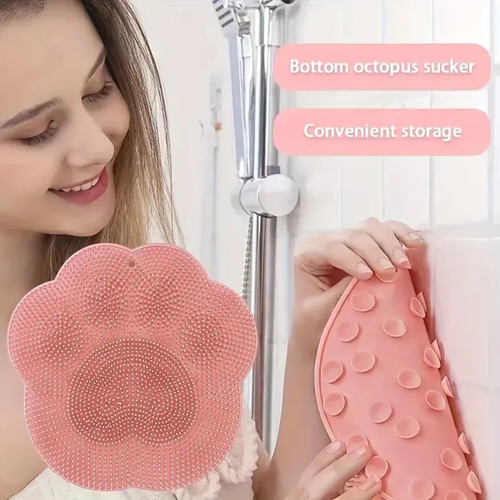 Coussin de gommage des pieds pour salle de bain