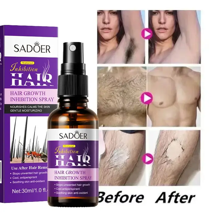 Sérum inhibiteur de pousse des poils permanent