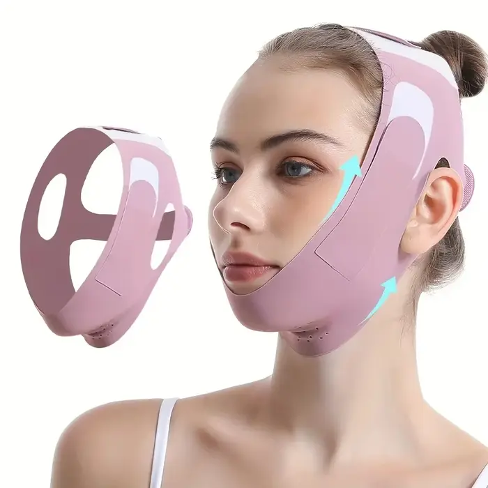Femmes visage minceur pansement V ligne