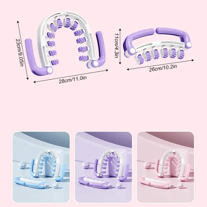 1PC Rouleau anti-cellulite et masseur de drainage lymphatique | Fascia Blaster pour une peau plus nette