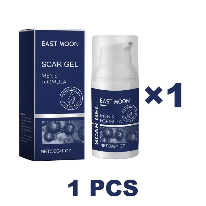 East Moon – Gel pour cicatrices au collagène, réduit la visibilité des cicatrices, hydrate en profon