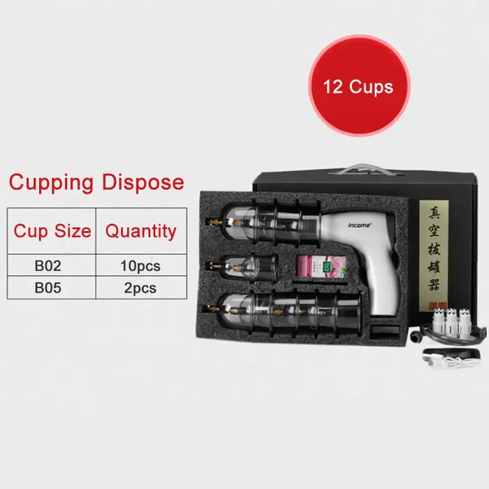 Ventouses de médecine chinoise Anti-Cellulite, banque électrique, ventouses Hijama sous vide, thérap