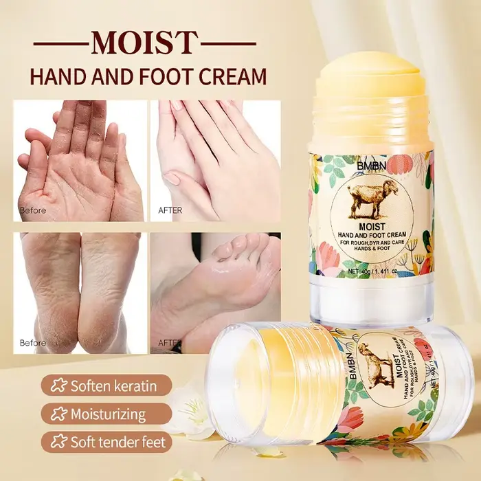 Crème réparatrice puissante pour les mains et les pieds