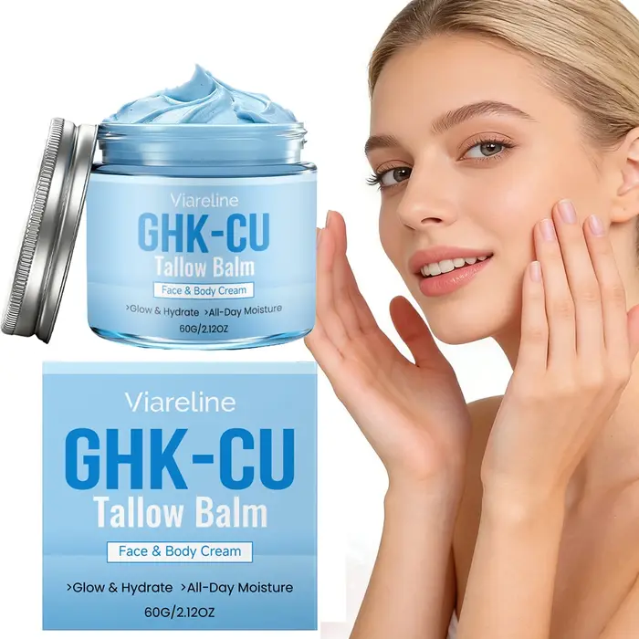 Crème au peptide GHK-Cu pour le visage