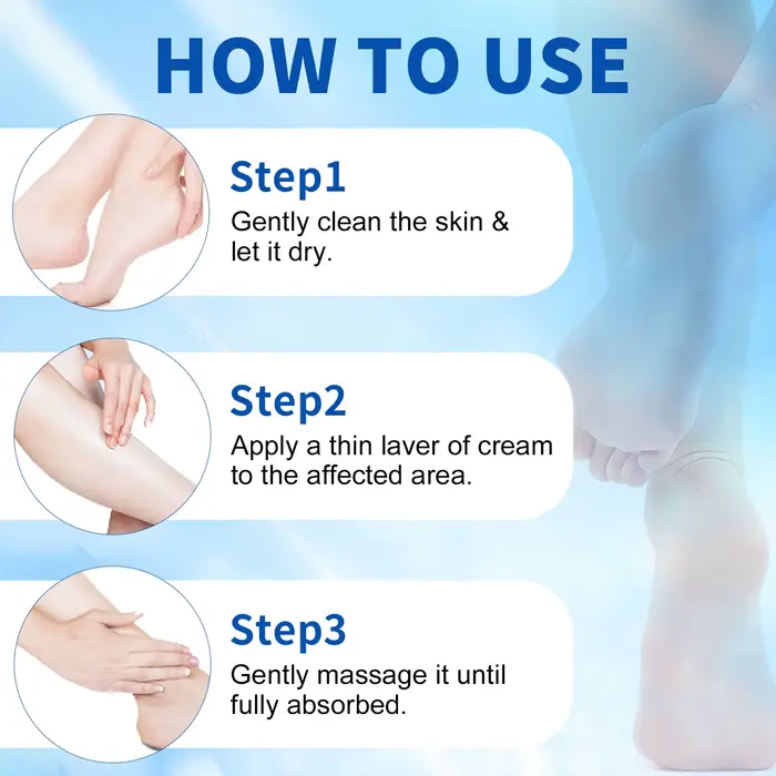 Crème anti-dessèchement pour les pieds et les mains