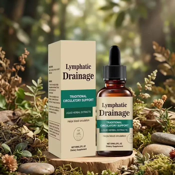 Gouttes de drainage lymphatique - Extraits liquides naturels à base de plantes