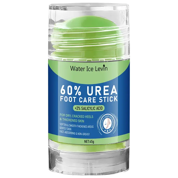 Bâton de soin des pieds à l'urée 60% (+ 100 % d'acide salicylique) : pour les talons secs/fissurés, 