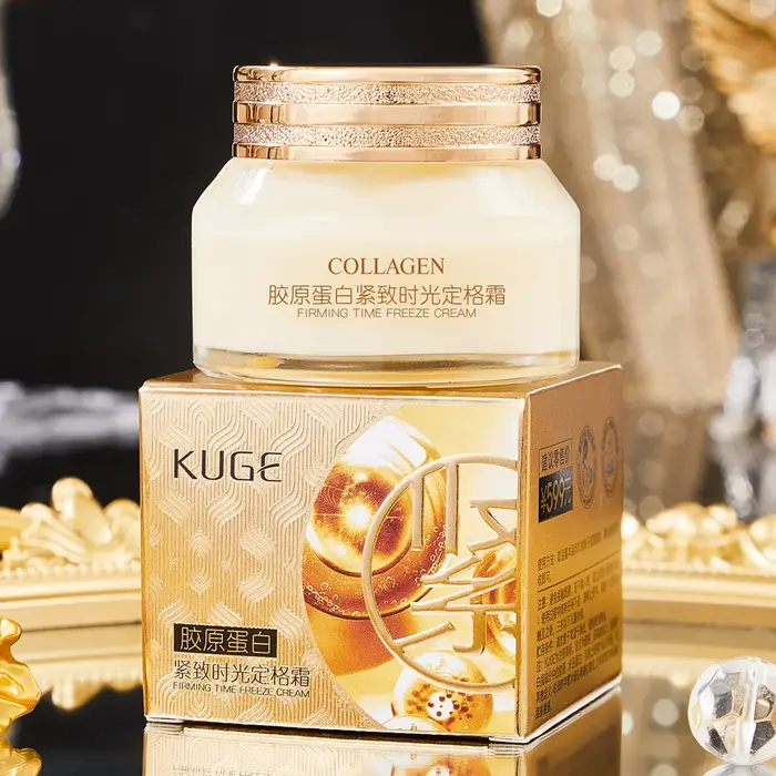 Crème au collagène Lifting Crème raffermissante hydratanteReduce les rides et les ridules éclaircit 