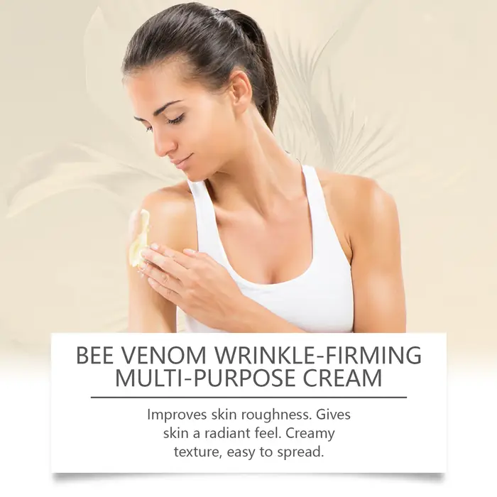 Crème raffermissante au venin d'abeille