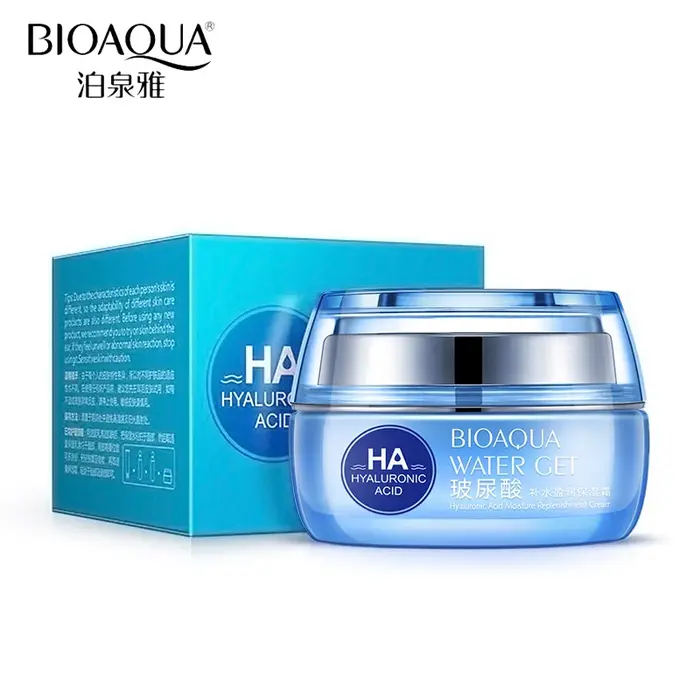 BIOAQUA crème hydratante pour le visage à l'acide hyaluronique