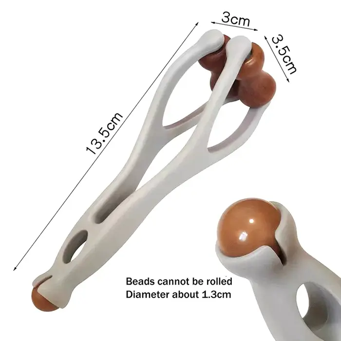 Rouleau de massage pour les articulations des doigts avec huile essentielle