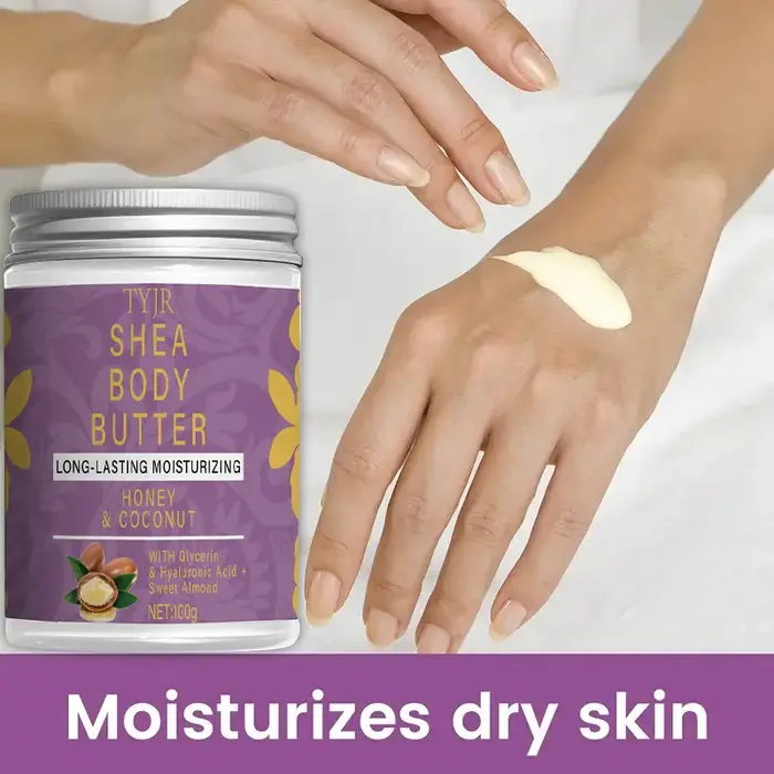 Crème hydratante pour le corps au beurre de karité