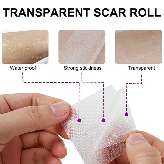Patch de traitement en gel de silicone pour cicatrices