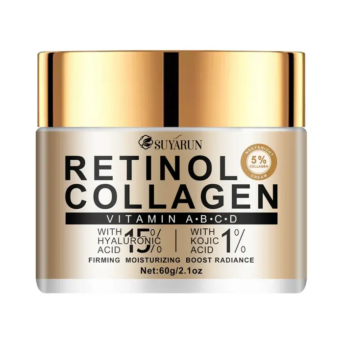 Crème hydratante au collagène avec acide kojique naturel
