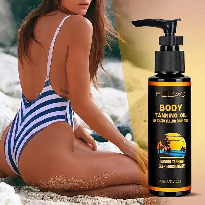 L'intensificateur de bronzage à l'huile
