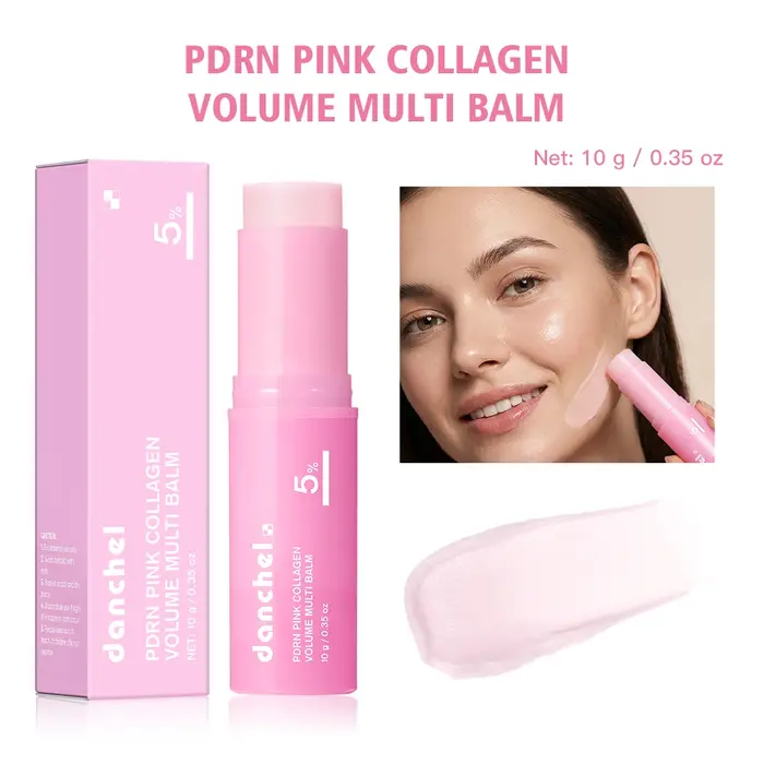 Crème repulpante au collagène rose, liposome PDRN, collagène, bisabolol, huile d'argousier, vitamine