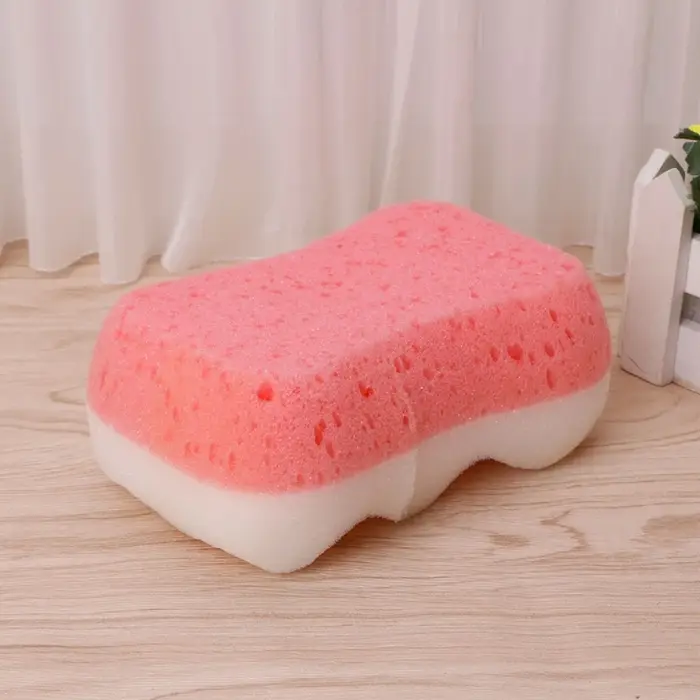Éponge de bain pour soins de la peau, brosse de bain confortable pour le corps