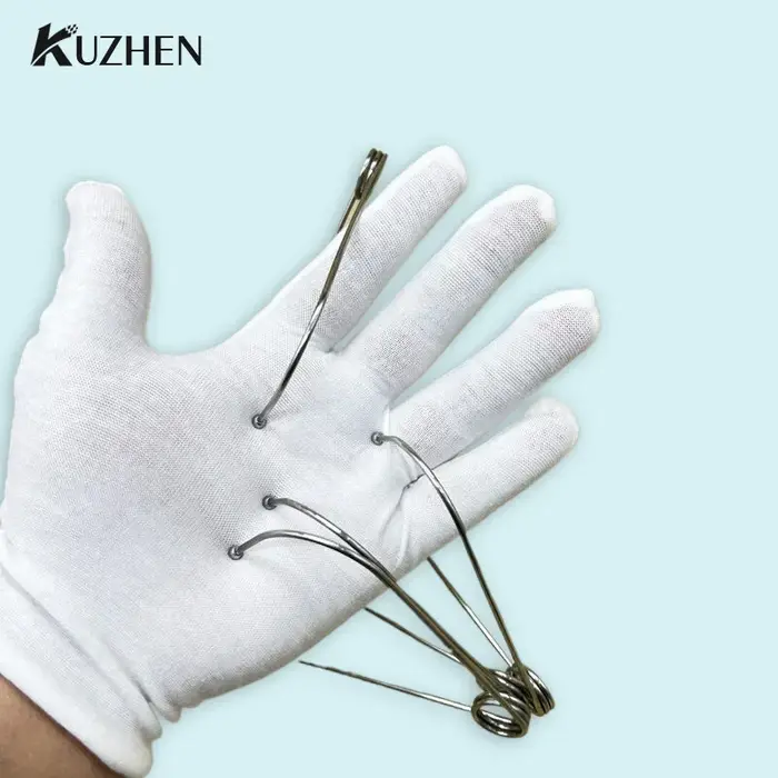 Pince de Massage en métal pour points d'acupuncture
