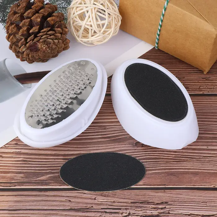 Éliminateur de peaux mortes des pieds, exfoliant pour les pieds, éliminateur de callosités et cuticu