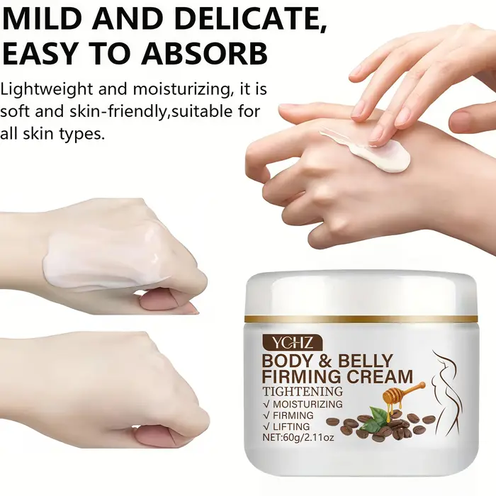 Crème hydratante à la caféine