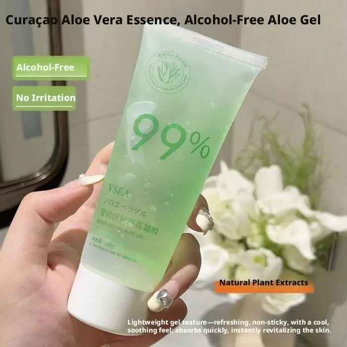 Gel d'aloe vera pour le visage et le corps