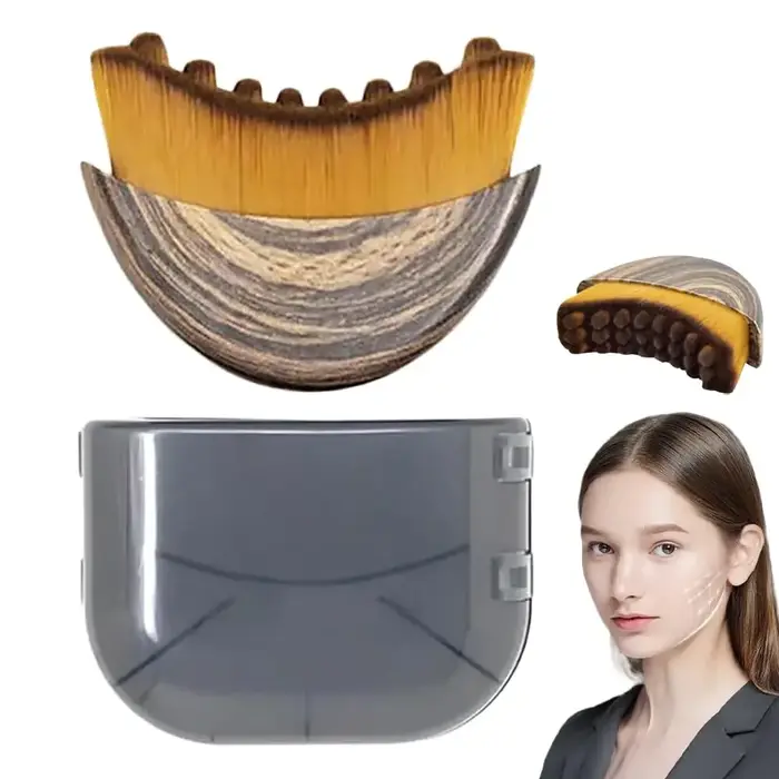 Nouvelle brosse de contour lymphatique pour le visage