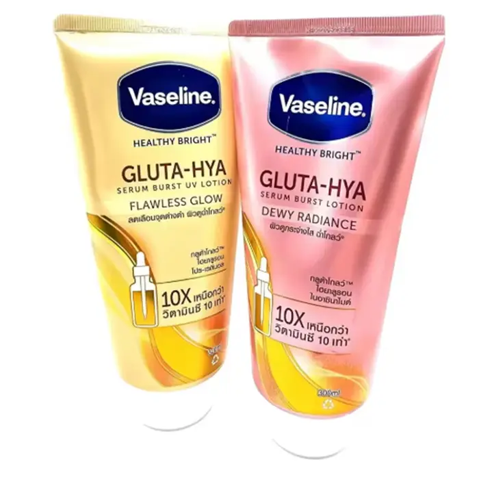 Lotion pour le corps à Vaseline la nuit