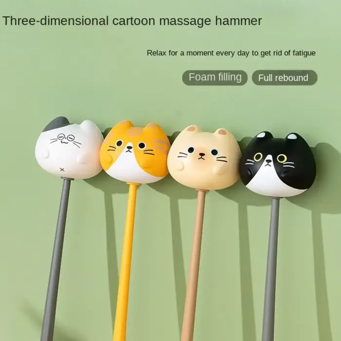 Outil de Massage à frapper de chat de dessin animé