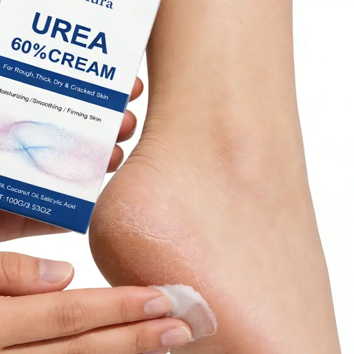 Crème pour les pieds à l'urée OceAura 60% hydratante longue durée