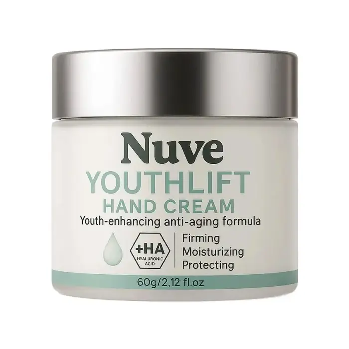 Crème pour les mains Nuve, hydratation intense, raffermissante, pour les peaux sèches, soin quotidie