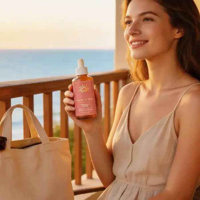 Gouttes autobronzantes à la pastèque 60 ml - Améliore la mélanine de la peau
