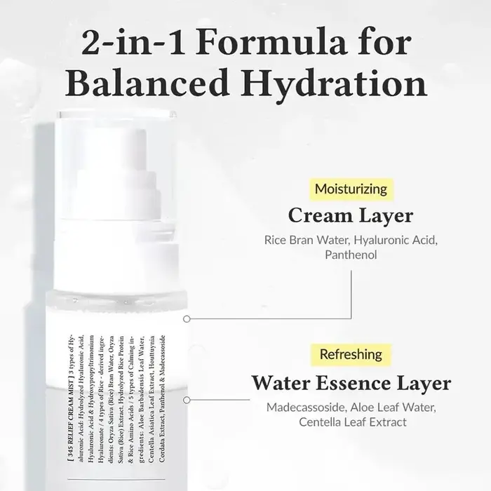 Dr.Althea 345 Crème Apaisante 60ML 100ML Antioxydante Resserre les Pores Sérum Léger Longue Durée Hydratant Lissant Essence Brume 147