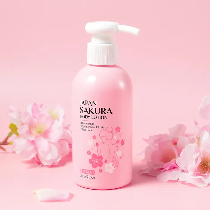 LAIKOU japon Sakura Lotion pour le corps nourrissante hydratant