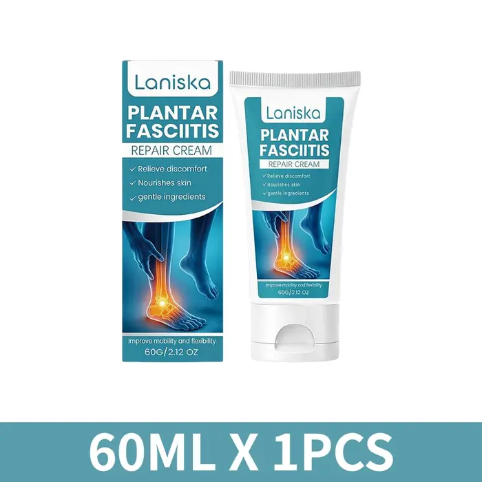 Crème Laniska 60g pour le soulagement de la fasciite plantaire