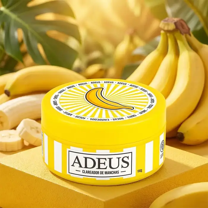 Crème hydratante intense à l'extrait de banane ADEUS pour peaux sèches