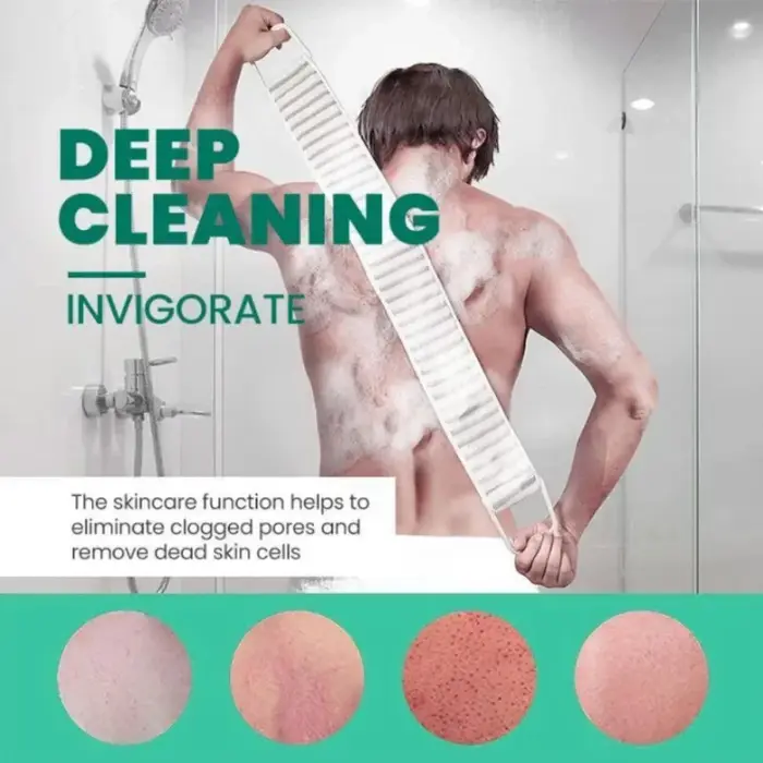Douche exfoliante dos épurateur ceinture de bain serviette boule gant boue profonde propre coréen corps