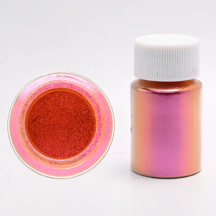 10g caméléon Mica perle ongles paillettes poudre haute brillance néon