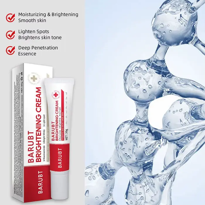Crème Éclaircissante Anti-Taches pour le Visage – Correcteur de Mélasma et Taches Brunes – Atténue la Pigmentation de la Mélanine – Soin de Beauté Illuminateur