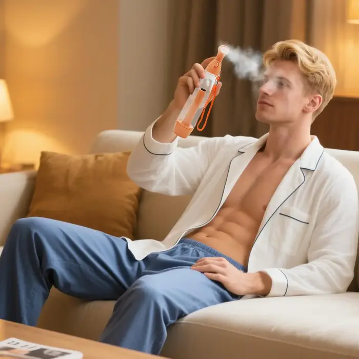 Pulvérisateur de brume portatif hydratant pour le visage