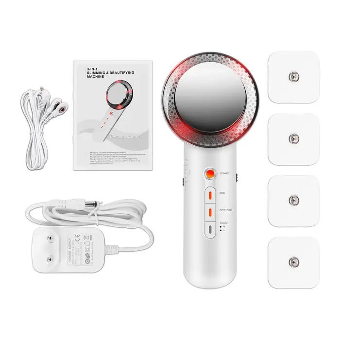 Ohio eur EMS à cavitation ultrasonique 3 en 1, amincissant, Eva de graisse, outil de thérapie à infr