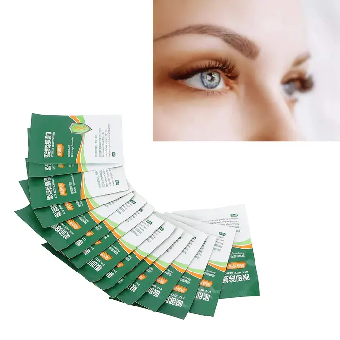 Lingettes nettoyantes pour les yeux