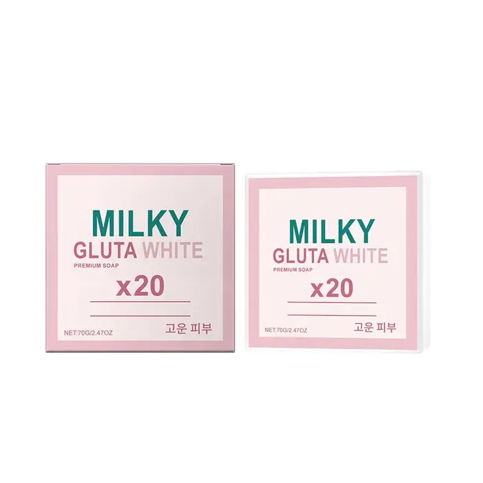 Savon de bain au lait doux-nettoyage en profondeur exfoliant contrôle de l'huile lissant frais éclai